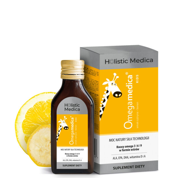 Omegamedica<sup>®</sup> KIDS<br> Cytryna-Banan 100 ml